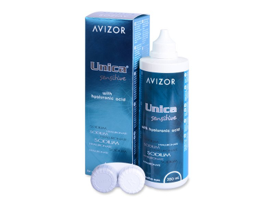 Avizor Unica Sensitive Linsvätska 350 ml 