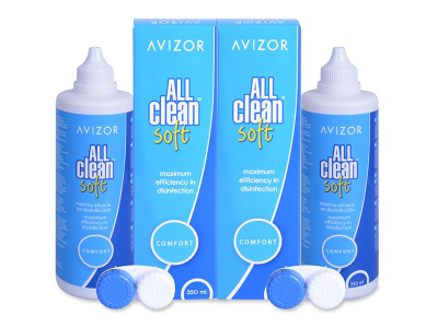 Avizor All Clean Soft Linsvätska 2 x 350 ml 