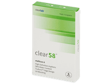 Clear 58 (6 linser)
