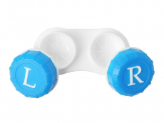 Linsask - Blå med L & R märkning 