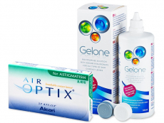 Air Optix for Astigmatism (6 linser) + Gelone linsvätska 360 ml