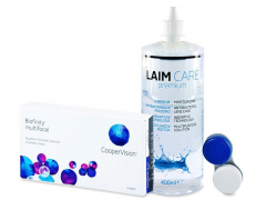 Biofinity Multifocal (6 linser) + Laim-Care linsvätska 400 ml