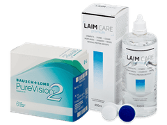 PureVision 2 (6 linser) + Laim Care linsvätska 400 ml