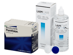 PureVision (6 linser) + Laim Care linsvätska 400 ml