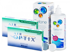 Air Optix for Astigmatism (2x3 linser) + Gelone linsvätska 360 ml