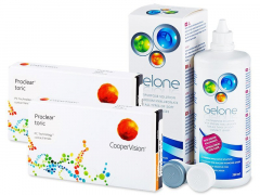 Proclear Toric XR (2x3 linser) + Gelone linsvätska 360 ml