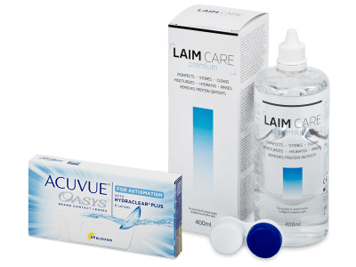 Acuvue Oasys for Astigmatism (6 linser) + Laim-Care linsvätska 400ml