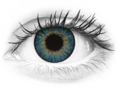 Blåa kontaktlinser - naturlig effekt - Air Optix (2 linser)