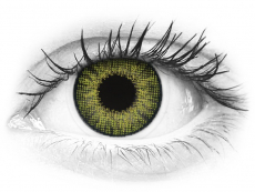 Gröna Gemstone linser - naturlig effekt - med styrka - Air Optix (2 linser)