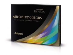 Bruna Honey kontaktlinser - naturlig effekt - Air Optix (2 linser)