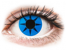 Blåa Star kontaktlinser - ColourVUE Crazy (2 linser)