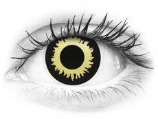 Gula Eclipse kontaktlinser - ColourVUE Crazy (2 linser)