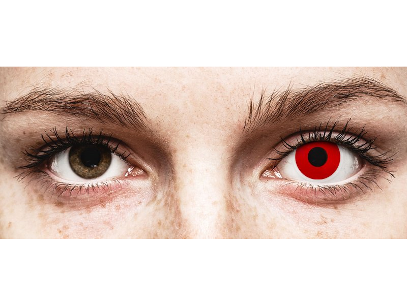 Röda Devil kontaktlinser - ColourVUE Crazy (2 linser)