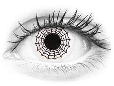 Svart Vita Spider kontaktlinser - ColourVUE Crazy (2 linser)