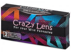 Röda Volturi kontaktlinser - ColourVUE Crazy (2 linser)