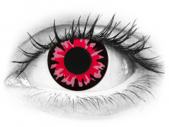 Röda Volturi kontaktlinser - ColourVUE Crazy (2 linser)