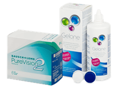PureVision 2 (6 linser) + Gelone linsvätska 360 ml