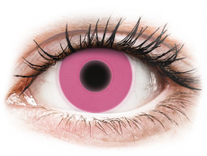 Rosa Glow kontaktlinser - ColourVUE Crazy (2 linser)