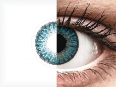 Blåa kontaktlinser - TopVue Color (10 linser)