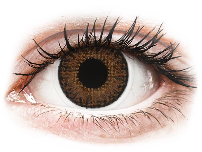 Bruna kontaktlinser - TopVue Color (10 linser)