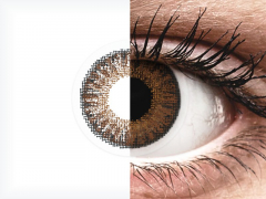 Bruna kontaktlinser - med styrka - TopVue Color (10 linser)