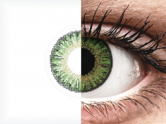 Gröna kontaktlinser - med styrka - TopVue Color (10 linser)