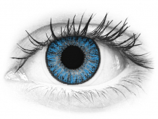 Blåa Sapphire linser - med styrka - TopVue Color (10 linser)