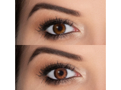 Bruna kontaktlinser - med styrka - TopVue Color (2 linser)