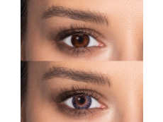 Gråa kontaktlinser - TopVue Color (2 linser)