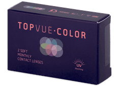 Blåa True Sapphire linser - TopVue Color (2 linser)
