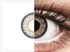 Gråa Glamour kontaktlinser - ColourVUE (2 linser)