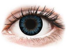 Cool Blåa linser - med styrka - ColourVUE BigEyes (2 linser)