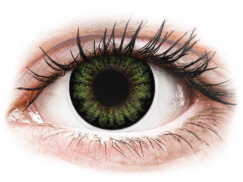 Gröna BigEyes kontaktlinser - ColourVUE (2 linser)