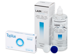 TopVue Monthly (6 linser) + Laim-Care linsvätska 400 ml