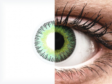 Grön Gula Fusion kontaktlinser - ColourVUE (2 linser)