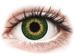 Gröna kontaktlinser - Expressions Colors (1 lins)