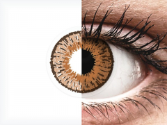 Bruna Hazel kontaktlinser - Expressions Colors (1 lins)