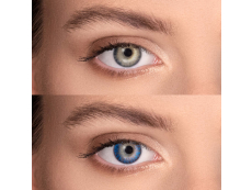 Blåa kontaktlinser - FreshLook ColorBlends (2 linser)