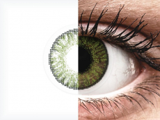 Gröna kontaktlinser - FreshLook ColorBlends - Med styrka (2 linser)