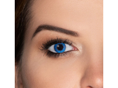 Blåa True Sapphire linser - FreshLook ColorBlends - Med styrka (2 linser)