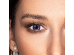 Blåa True Sapphire linser - FreshLook ColorBlends - Med styrka (2 linser)