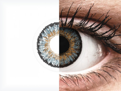 Blåa kontaktlinser - FreshLook One Day Color (10 linser)