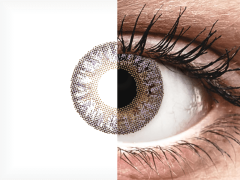 Lila kontaktlinser - med styrka - TopVue Color (2 linser)