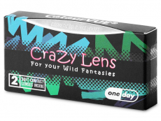 Blåa kontaktlinser - ColourVUE Crazy (2 linser)