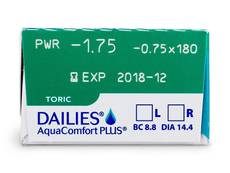 Dailies AquaComfort Plus Toric (30 linser)