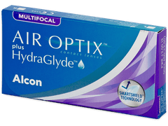 Air Optix plus HydraGlyde Multifocal (6 linser)