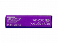 Air Optix plus HydraGlyde Multifocal (6 linser)