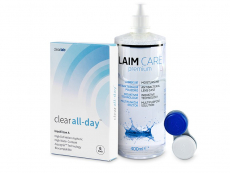 Clear All-Day (6 linser) + Laim-Care linsvätska 400 ml