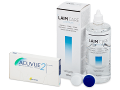 Acuvue 2 (6 linser) + Laim-Care linsvätska 400 ml