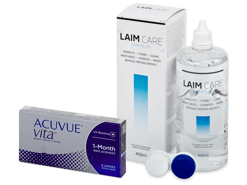 Acuvue Vita (6 linser) + Laim-Care linsvätska 400 ml